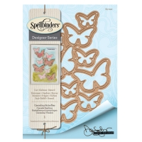 Billede: spellbinders  Shapeabilities Cascading Butterflies, Approximate Size(s): 4.10 x 6.10 in